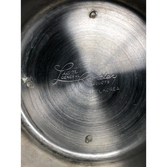 Lion Bentley Stainless Steel Flying Saucer Atomic Footed Serving Dishes Set of 3 - Picture 10 of 10